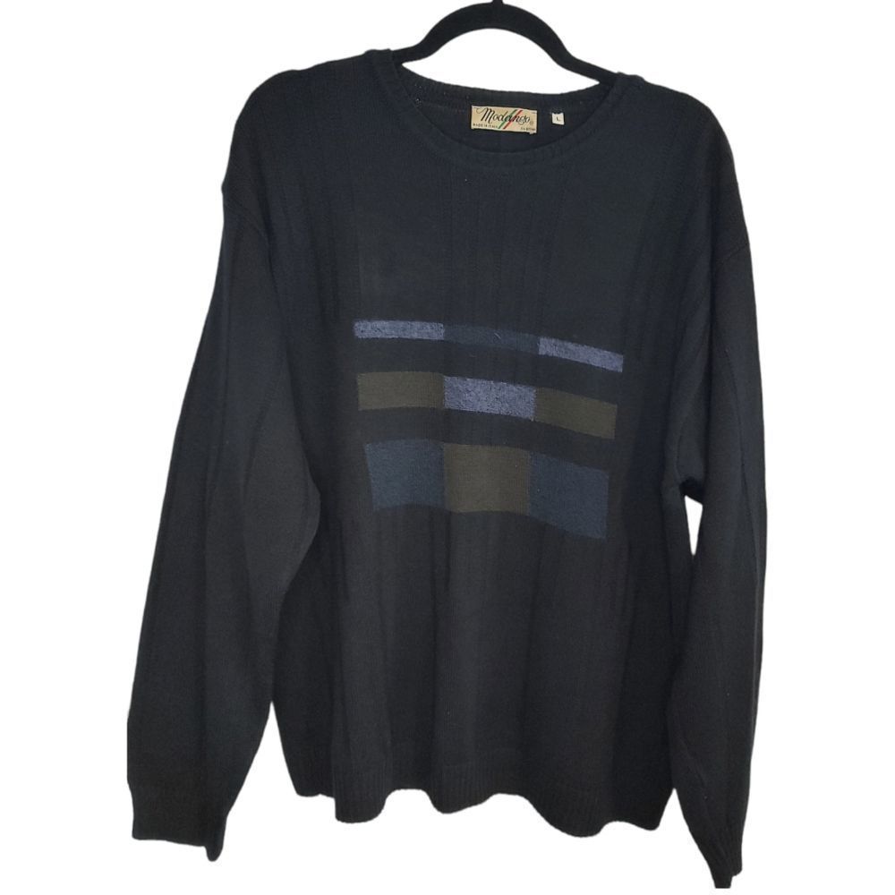 Vintage Modango knit grandpa sweater pullover size large